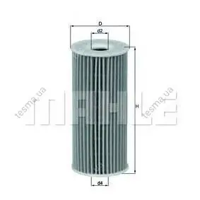 Фільтр масляний MAHLE OX131DECO (фото 1)