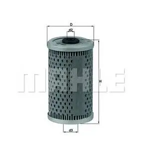 Фільтр масляний MAHLE OX33D