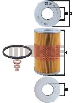 Фільтр масляний MAHLE OX44D