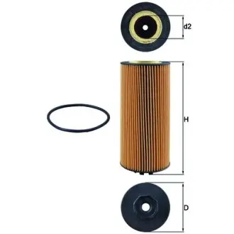 Фільтр масляний MAHLE OX987DECO