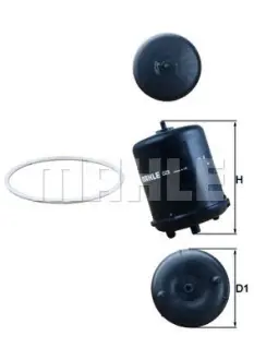 Масляний фільтр MAHLE OZ9D