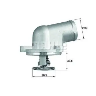 Thermostat, coolant system. Термостат, система охлаждения двигателя MAHLE TI20787D