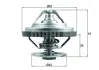 Термостат MAHLE TX15887 (фото 1)