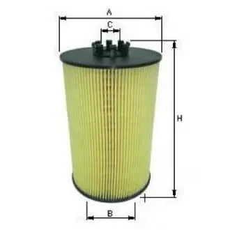 Oil filter, cartridge. Фильтр масляный, вставка MAN 51055040107