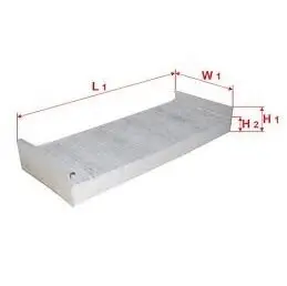 Cabin air filter, charcoal. Фильтр воздушный салона, угольный MAN 81619100033