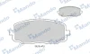 Колодки гальм. диск. HYUNDAI передн.(вир-во Mando) MANDO MBF015216 (фото 1)