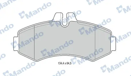 Автозапчасть MANDO MBF015660