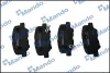 Колодки дискового тормоза MANDO MPA17 (фото 1)