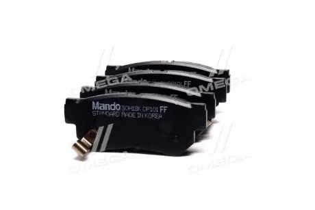 Колодки гальмові дискові задні MANDO MPH18