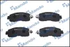 Колодки тормозные диск. передн. Nissan Leaf 10- (пр-во Mando) MANDO MPN18 (фото 2)