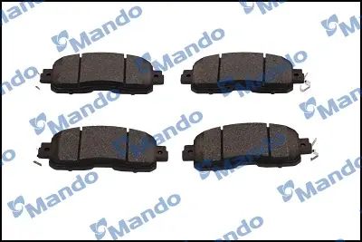 Колодки гальмівні дискові передн. Nissan Leaf 10- (вир-во Mando) MANDO MPN18