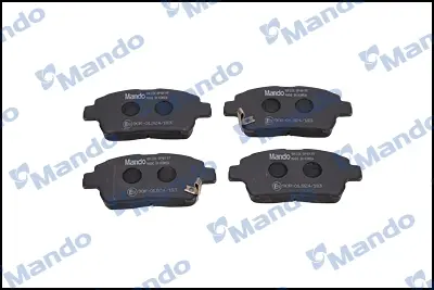 Колодки торм. (пр-во Mando) MANDO RMPT03
