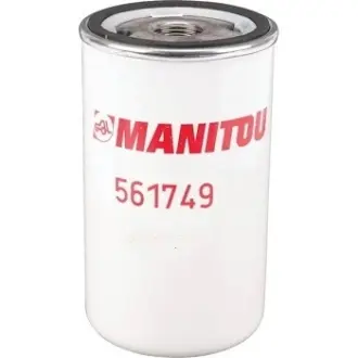 Фильтр масляный, накручиваемый. Фільтр масляний, накручуваний. Oil filter, Spin-On MANITOU 561749