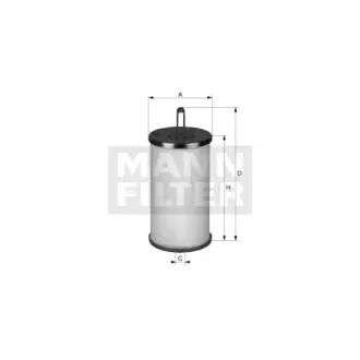 Fuel filter, cartridge. Фильтр топливный, вставка. Фільтр паливний, вставка MANN-FILTER BF801