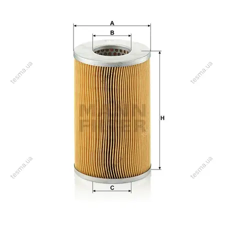 фильтр воздушный MANN-FILTER C1049 - фото 1