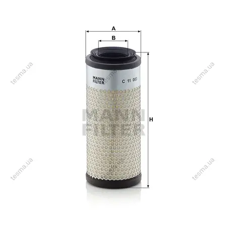Фільтр повітряний MANN-FILTER C11003 (фото 1)