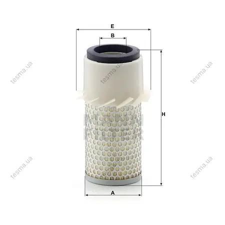 Фільтр повітряний MANN-FILTER C11005 (фото 1)