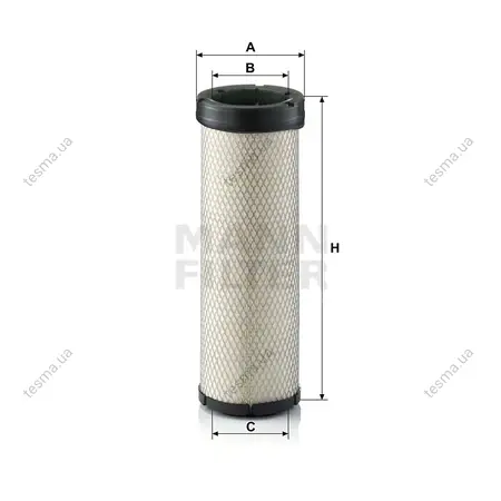 Фильтр воздушный MANN-FILTER C131148 (фото 1)