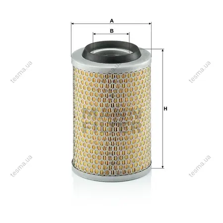 Фільтр повітряний MANN-FILTER C151272 (фото 1)
