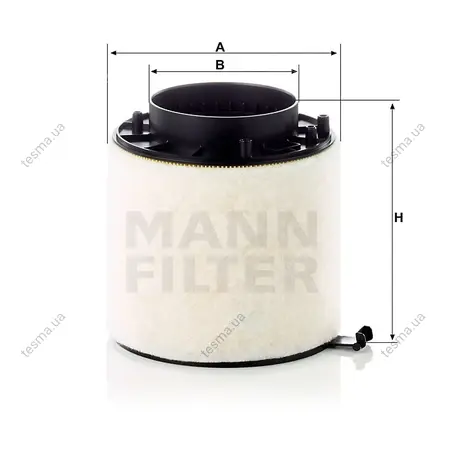 Фільтр повітряний MANN-FILTER C161141X (фото 1)