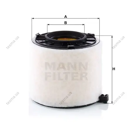 Фільтр повітряний MANN-FILTER C17010 (фото 1)