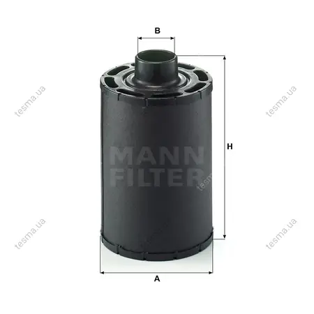 Фільтр повітряний MANN-FILTER C17127 (фото 1)