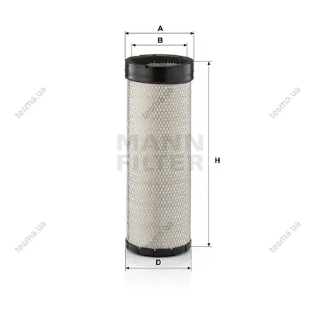 Фильтр воздушный MANN-FILTER C17170 (фото 1)