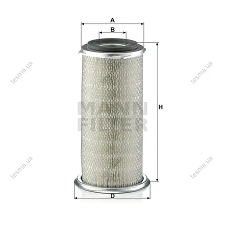 Фильтр воздушный MANN-FILTER C18267 (фото 1)
