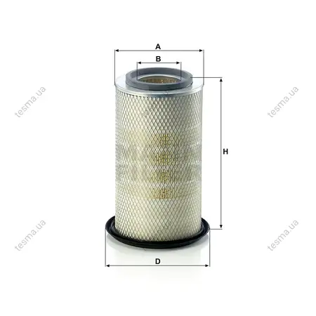 Фільтр повітряний MANN-FILTER C20220 (фото 1)