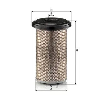 Фільтр повітряний MANN-FILTER C20325