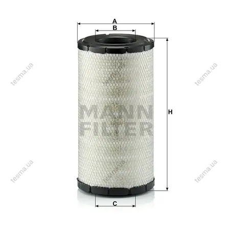 Фільтр повітряний MANN-FILTER C21584 (фото 1)