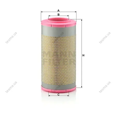 Фильтр воздушный MANN-FILTER C225801 (фото 1)