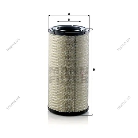 Фільтр повітряний MANN-FILTER C24015 (фото 1)