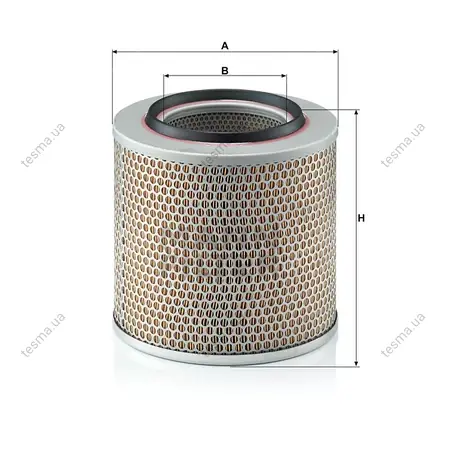 фильтр воздушный MANN-FILTER C24355 - фото 1