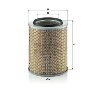 Фільтр повітряний MANN-FILTER C24393