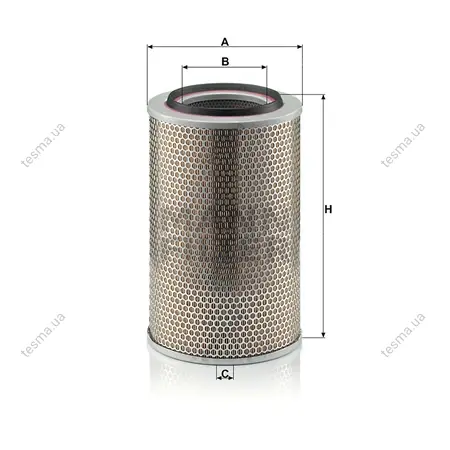 Фільтр повітряний MANN-FILTER C24508 (фото 1)