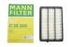 Фільтр повітряний NISSAN QASHQAI 1.5 DCI 18- (вир-во MANN) MANN-FILTER C25200 (фото 2)