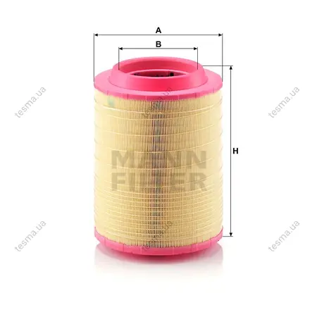 Фильтр воздушный MANN-FILTER C256602 (фото 1)