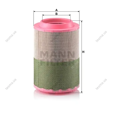 Фильтр воздушный MANN-FILTER C25740 (фото 1)