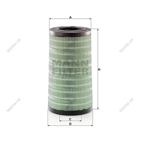 Фільтр повітряний MANN-FILTER C26024 (фото 1)