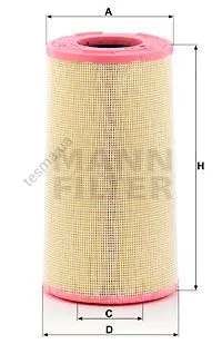 Фільтр повітряний MANN-FILTER C26024KIT (фото 1)