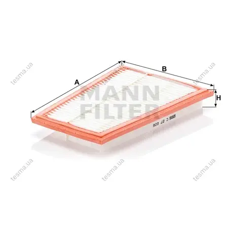 Фільтр повітряний MANN-FILTER C27006 (фото 1)