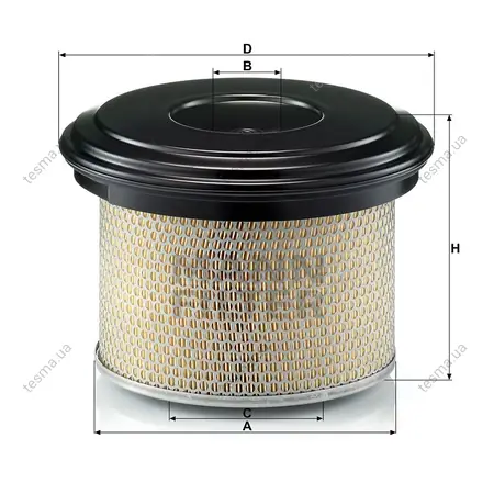 Фильтр воздушный MANN-FILTER C275853 (фото 1)