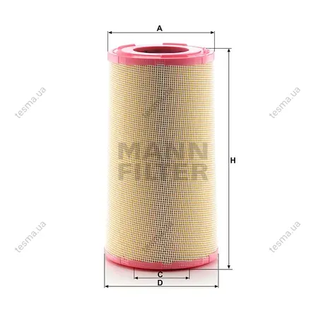 Фільтр повітряний MANN-FILTER C28003 (фото 1)