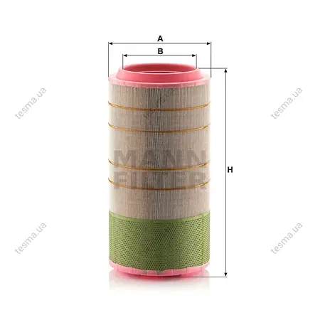 Фильтр воздушный MANN-FILTER C281275 (фото 1)