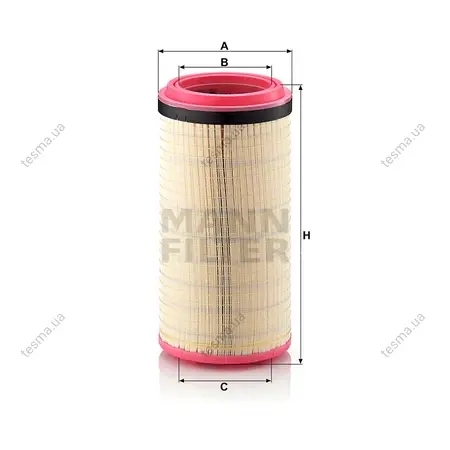 Фільтр повітряний MANN-FILTER C281300 (фото 1)