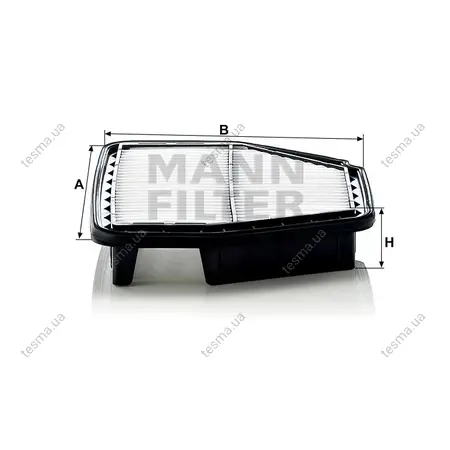 Фільтр повітряний MANN-FILTER C29008 (фото 1)