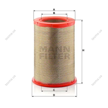 Фільтр повітряний MANN-FILTER C301359 (фото 1)