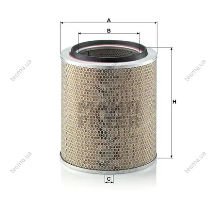 Фільтр повітряний MANN-FILTER C30630 (фото 1)