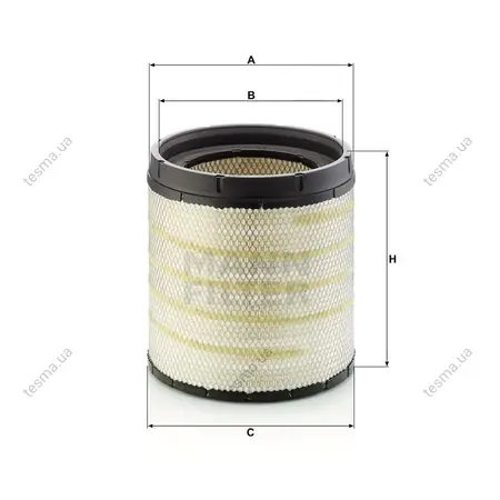 Фильтр воздушный MANN-FILTER C31021 (фото 1)